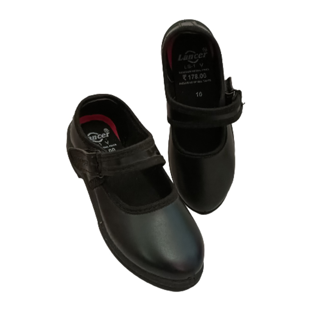 Lancer school deals shoes black